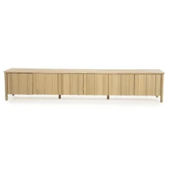 Eleonora Industriele Kasten|Tv Meubels|Tv-meubel Jake 6 deurs naturel 264cm