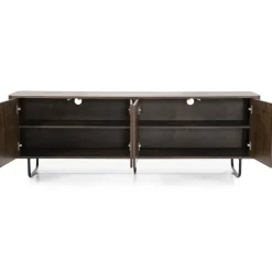 Eleonora Industriele Kasten|Tv Meubels|TV meubel James mangohout Bruin 190cm