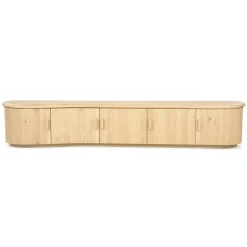 Eleonora Industriele Kasten|Tv Meubels|Tv-meubel Josh naturel 240cm