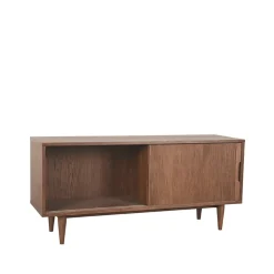 Label51 Industriele Kasten|Tv Meubels|Tv meubel Jule Bruin Eikenhout 130cm