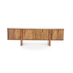 Eleonora Industriele Kasten|Tv Meubels|TV-meubel Julian acaciahout 4 deurs 170cm