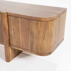 Eleonora Industriele Kasten|Tv Meubels|TV-meubel Julian acaciahout 6 deurs 240cm