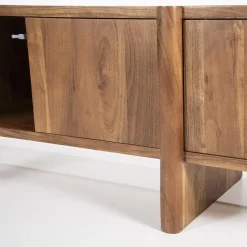 Eleonora Industriele Kasten|Tv Meubels|TV-meubel Julian acaciahout 6 deurs 240cm
