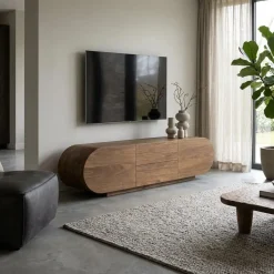 Eleonora Industriele Kasten|Tv Meubels|Tv-meubel King mangohout 160cm