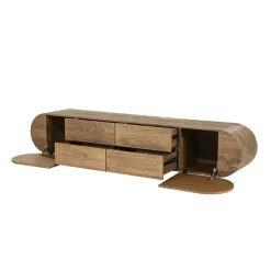 Eleonora Industriele Kasten|Tv Meubels|Tv-meubel King mangohout 210cm