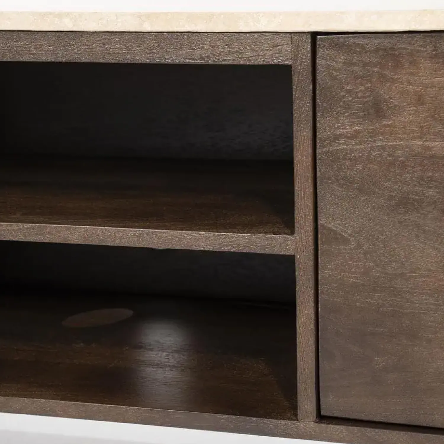 Eleonora Industriele Kasten|Tv Meubels|TV meubel Lio mangohout 3 deurs 200cm