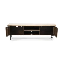 Eleonora Industriele Kasten|Tv Meubels|TV meubel Lio mangohout 2 deurs 170cm