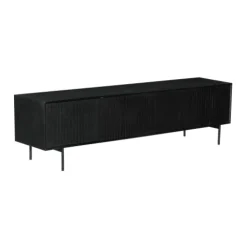 Furndea Industriele Kasten|Tv Meubels|Tv meubel Martin 165 cm zwart