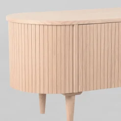 Label51 Industriele Kasten|Tv Meubels|Tv Meubel Oliva Naturel Eikenhout 180cm