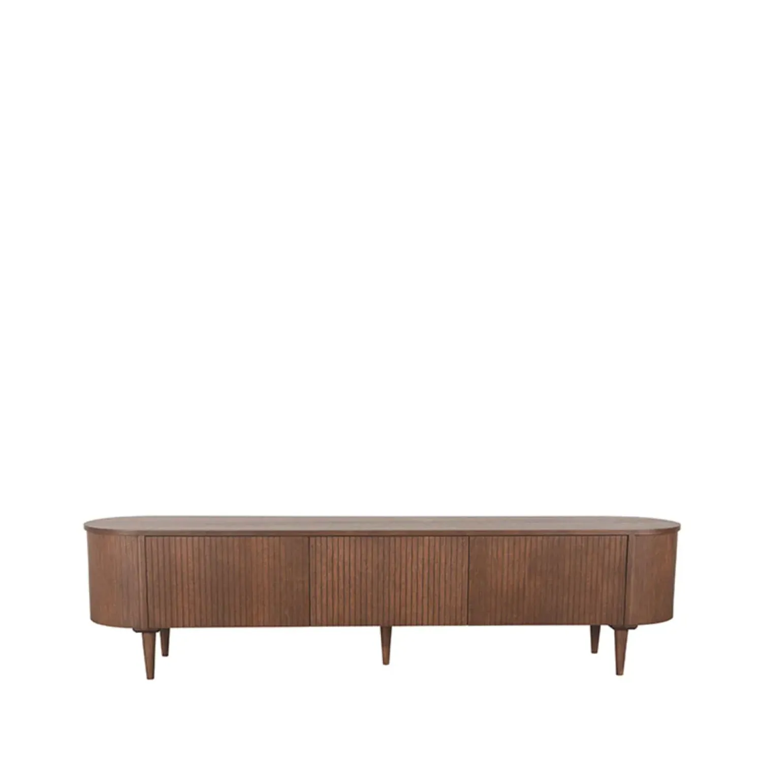 Label51 Industriele Kasten|Tv Meubels|Tv Meubel Oliva Walnoot Eikenhout 220cm