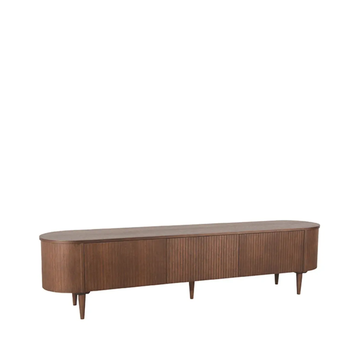 Label51 Industriele Kasten|Tv Meubels|Tv Meubel Oliva Walnoot Eikenhout 220cm