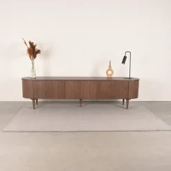 Label51 Industriele Kasten|Tv Meubels|Tv Meubel Oliva Walnoot Eikenhout 220cm