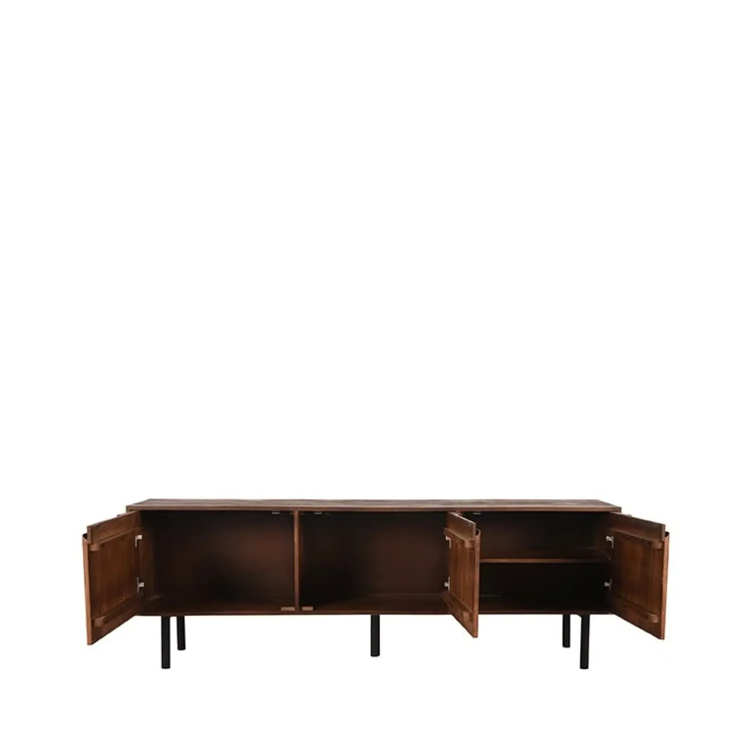 Label51 Industriele Kasten|Tv Meubels|Tv-meubel Rio Espresso Mangohout 180cm