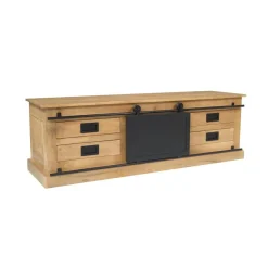 Furndea Industriele Kasten|Tv Meubels|Tv meubel Trenso Mangohout 155 cm