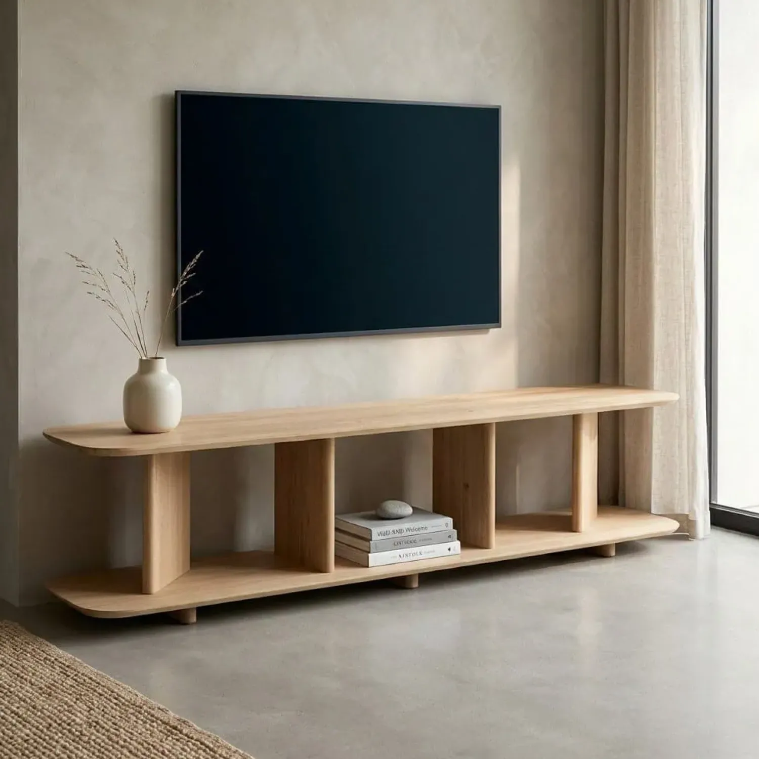 Eleonora Industriele Kasten|Tv Meubels|Tv meubel Ty Naturel 180cm