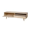 WOOOD Industriele Kasten|Tv Meubels|Tygo Tv meubel Eikenhout 150cm