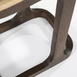 Eleonora Bijzettafels|Tyler Bijzettafel travertin 40 cm