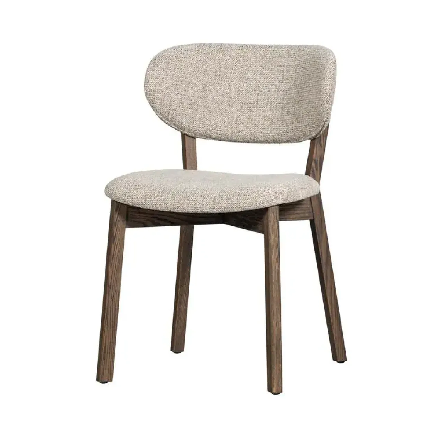 WOOOD Eetkamerstoelen|Udar Eetkamerstoel naturel met houten frame bruin