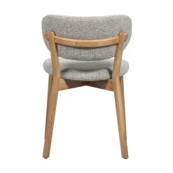 WOOOD Eetkamerstoelen|Udar Eetkamerstoel naturel met houten frame naturel