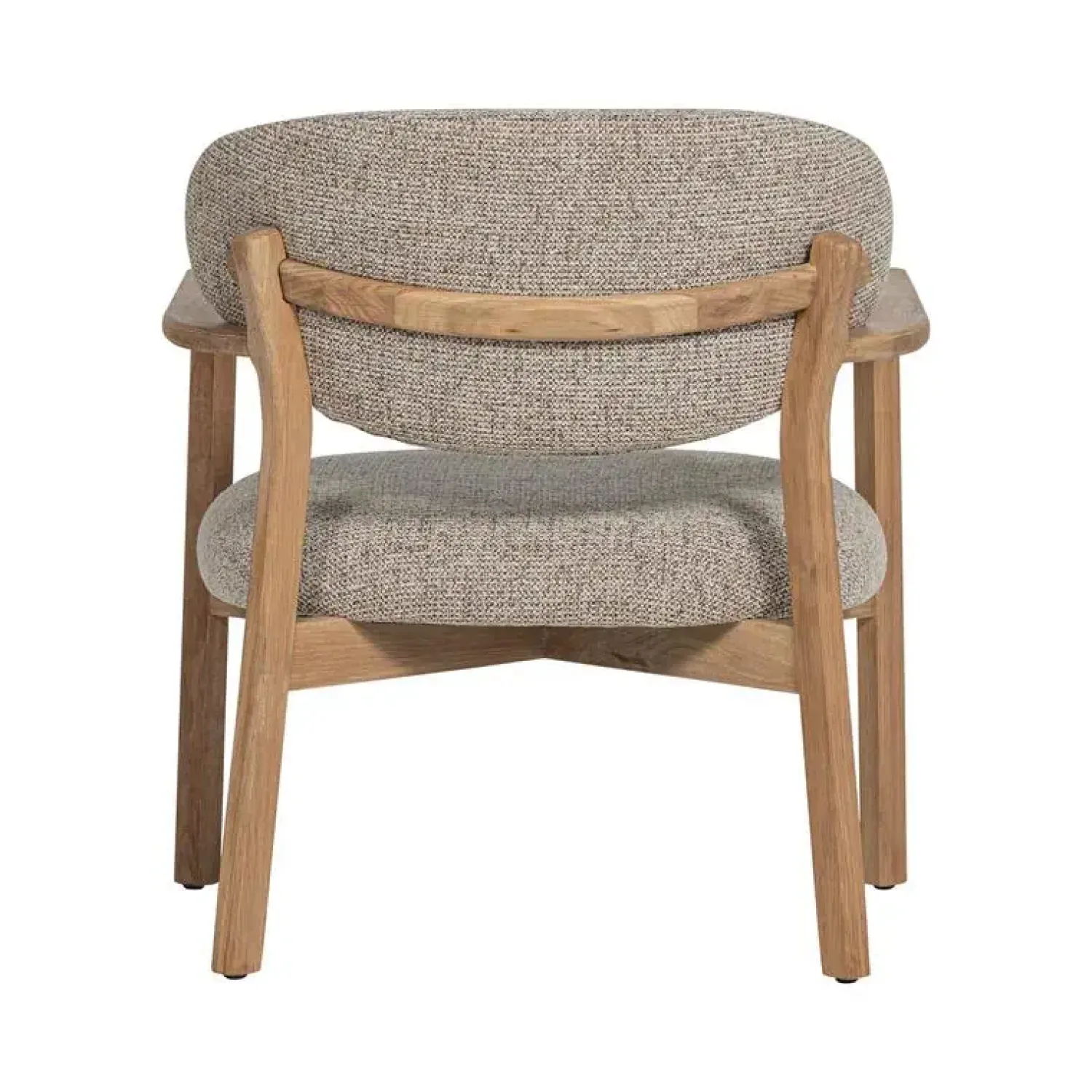 WOOOD Fauteuils|Udar Fauteuil naturel met houten frame naturel