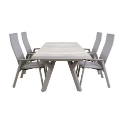 Lesli Living Tuintafels|Uittrektafel Castilla Pardo Exclusive 204-264cm