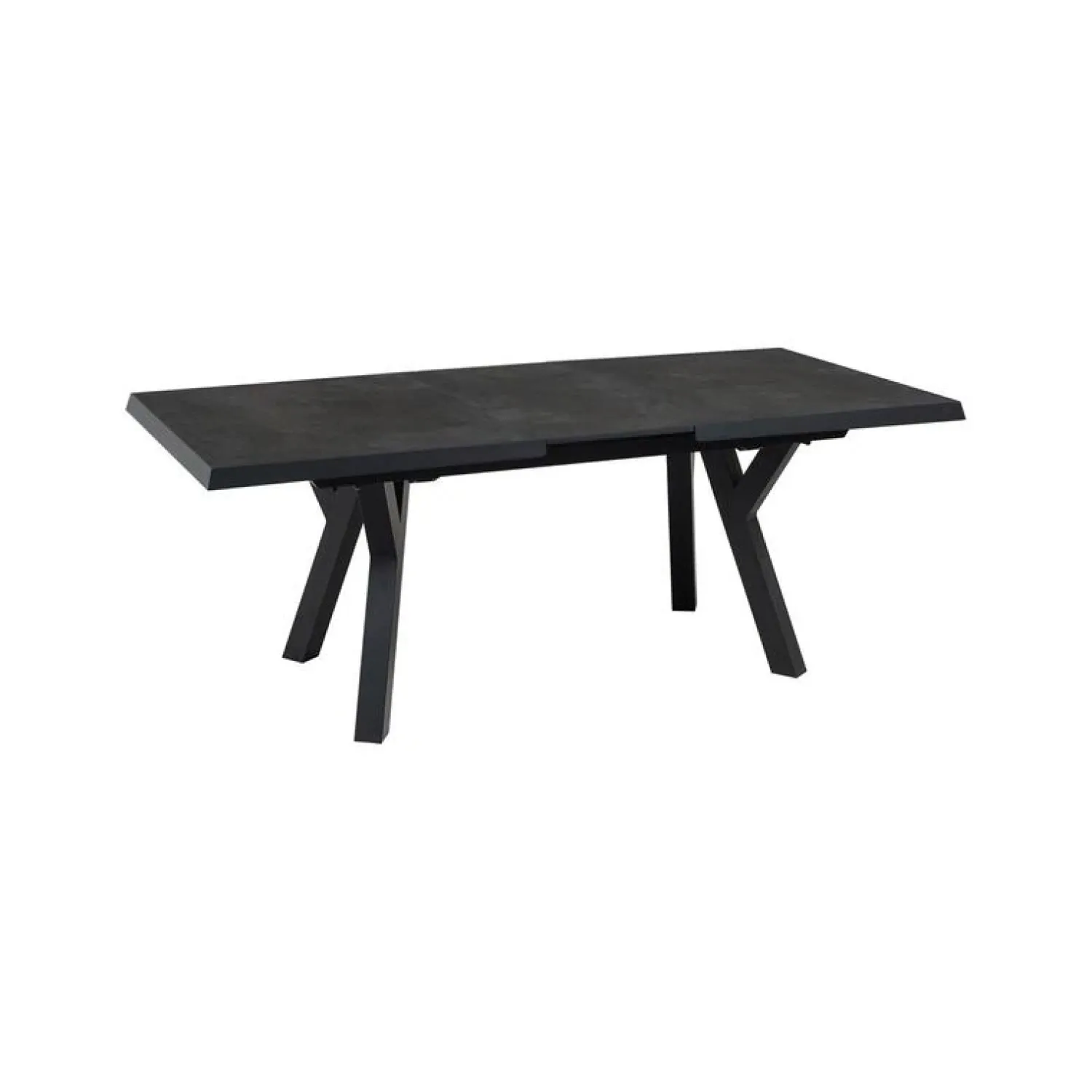 Lesli Living Tuintafels|Uittrektafel Murcia Noir Exclusive 163-203cm