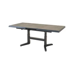 Lesli Living Tuintafels|Uittrektafel verstelbaar Murcia Noir 143-183cm