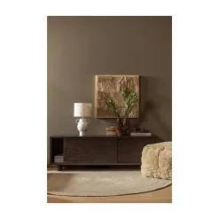 WOOOD Vloerkleden|Utopia Vloerkleed Rond Naturel 200cm