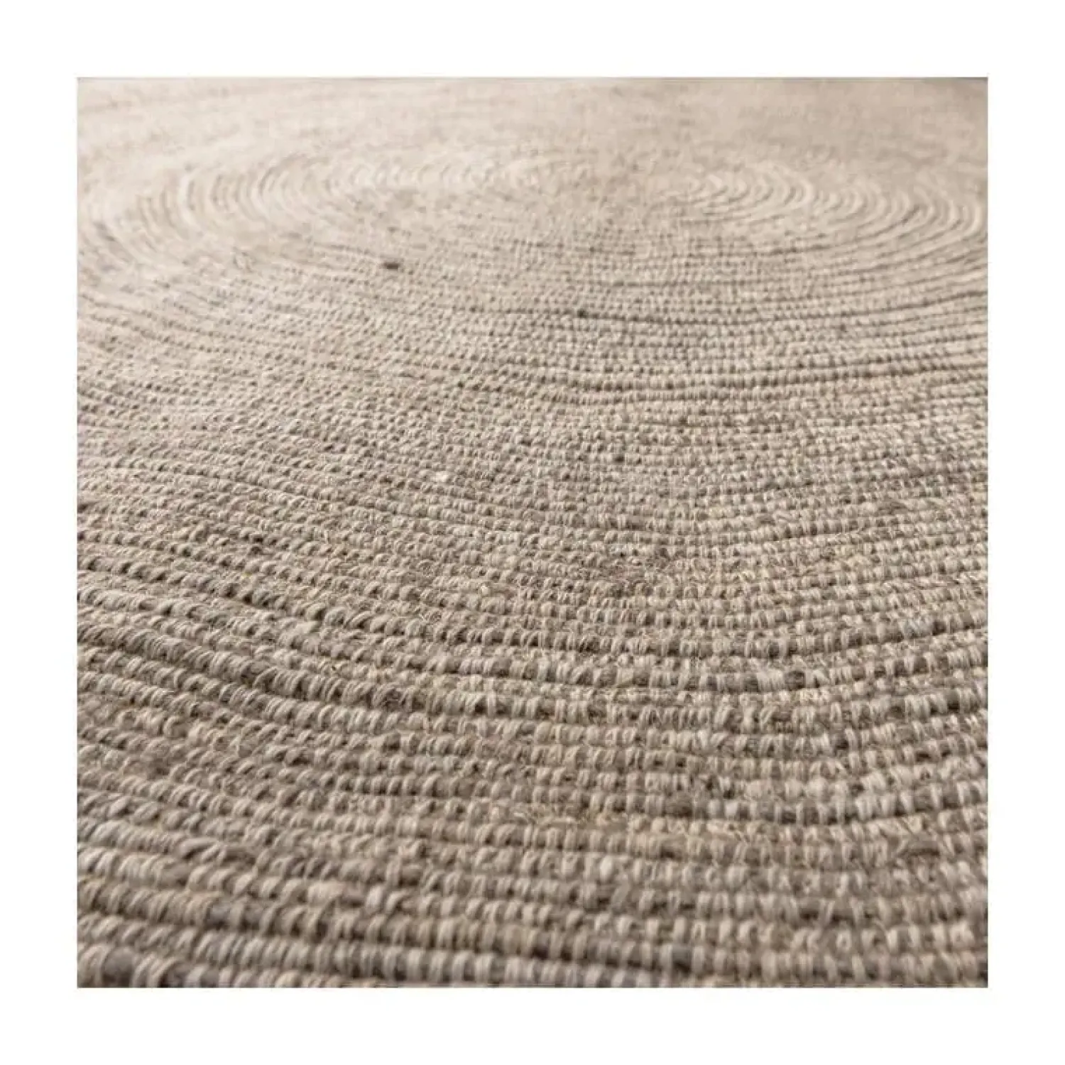 WOOOD Vloerkleden|Utopia Vloerkleed Rond Naturel 200cm