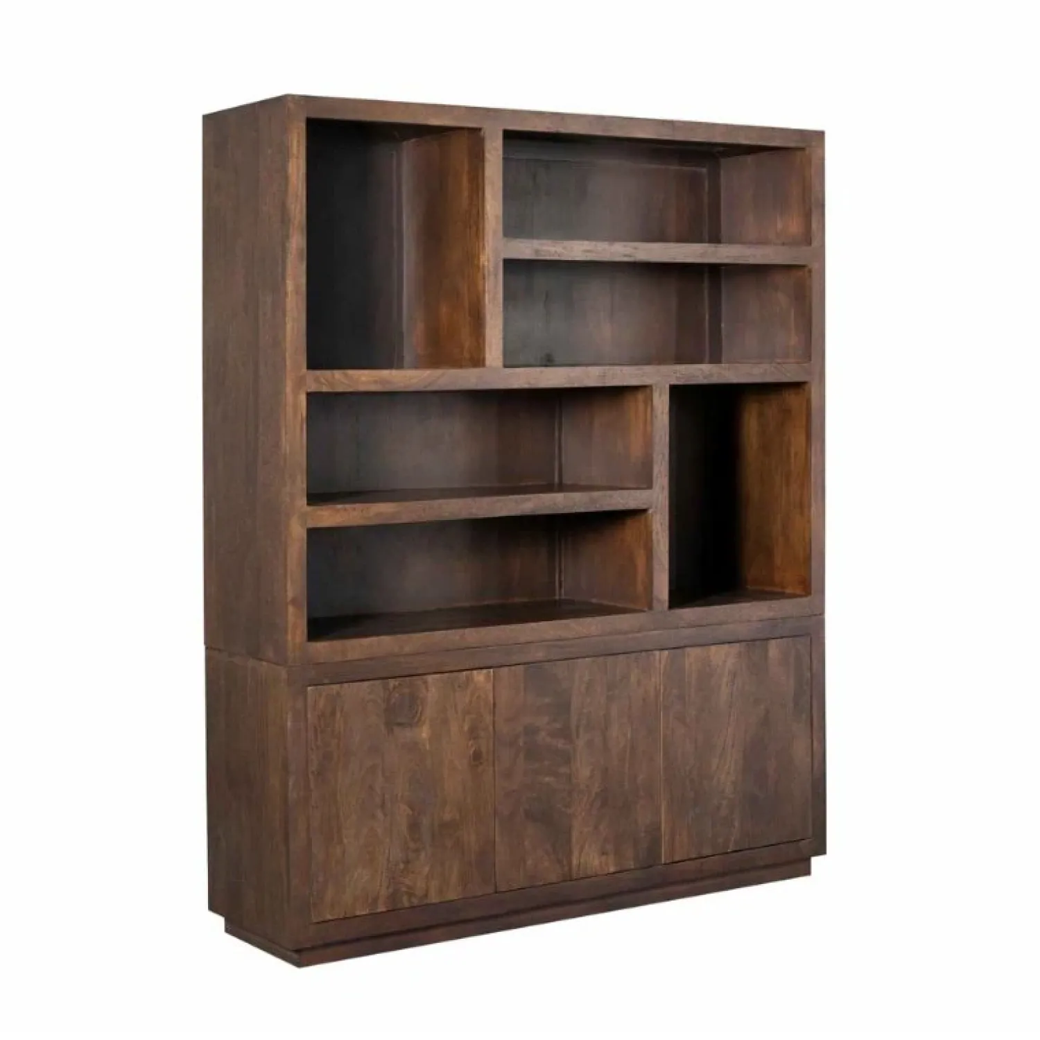 Furndea Vakkenkasten|Boekenkasten|Vakkenkast Dortmund XL Walnoot 160cm