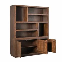 Furndea Vakkenkasten|Boekenkasten|Vakkenkast Dortmund XL Walnoot 160cm