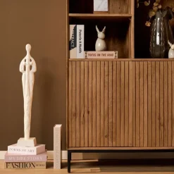 Furndea Vakkenkasten|Industriele Kasten|Vakkenkast Martin Naturel 90cm