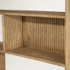 By Boo Vakkenkasten|Industriele Kasten|Vakkenkast Rigato large Mangohout 150cm