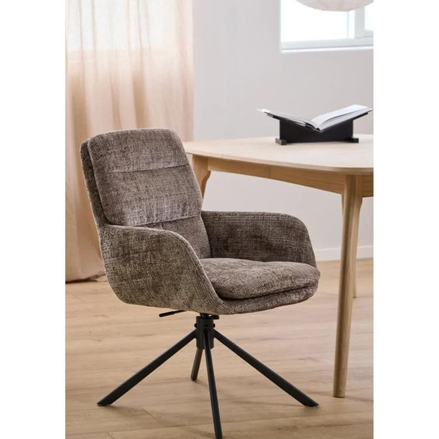Nordhavn Eetkamerstoelen|Valeska Eetkamerstoel Bruin