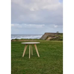 Nordhavn Eettafels|Valetta Eettafel Rond Naturel 100cm
