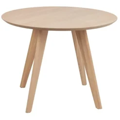 Nordhavn Eettafels|Valetta Eettafel Rond Naturel 100cm