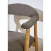 Nordhavn Eetkamerstoelen|Vandis Eetkamerstoel Bruin Stof