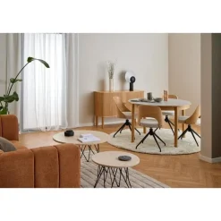 Nordhavn Eetkamerstoelen|Varka Eetkamerstoel Beige