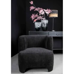 PTMD Sidetables|Varo Sidetable 2 lades Zwart Hout