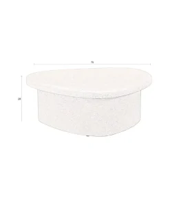Dutchbone Salontafels|Veda Salontafel MDF 75cm