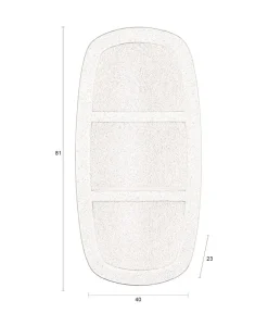 Dutchbone Wandkasten|Industriele Kasten|Veda Wandkast 2 Planken MDF 40cm
