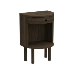 Nordhavn Nachtkastjes|Industriele Kasten|Velda Nachtkastje Bruin 40cm