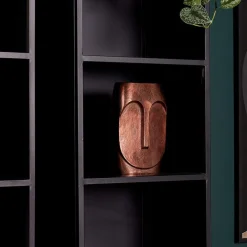 Furndea Boekenkasten|Industriele Kasten|Venice boekenkast mangohout 3-vaks 50cm