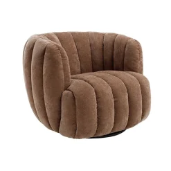 Tower living Fauteuils|Verdi Fauteuil mocca stof