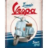 Cavetown Metalen Borden|Vespa - Iconic since 1946 - metalen bord