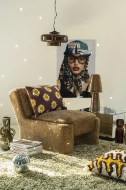 By Boo Hanglampen|Vetro 1-lichts Hanglamp Bruin