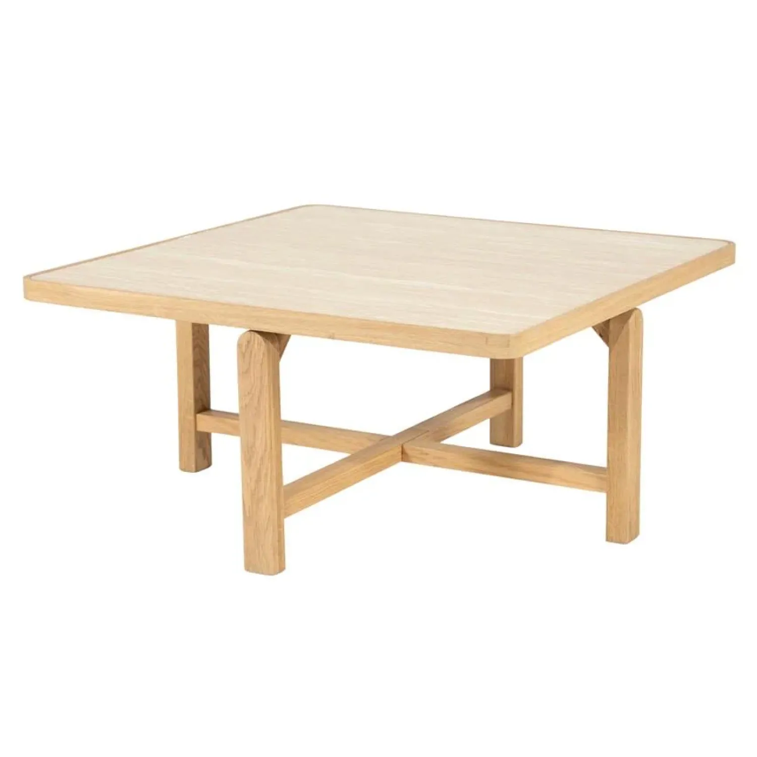 Eleonora Salontafels|Vidar Salontafel Naturel Travertin 80cm