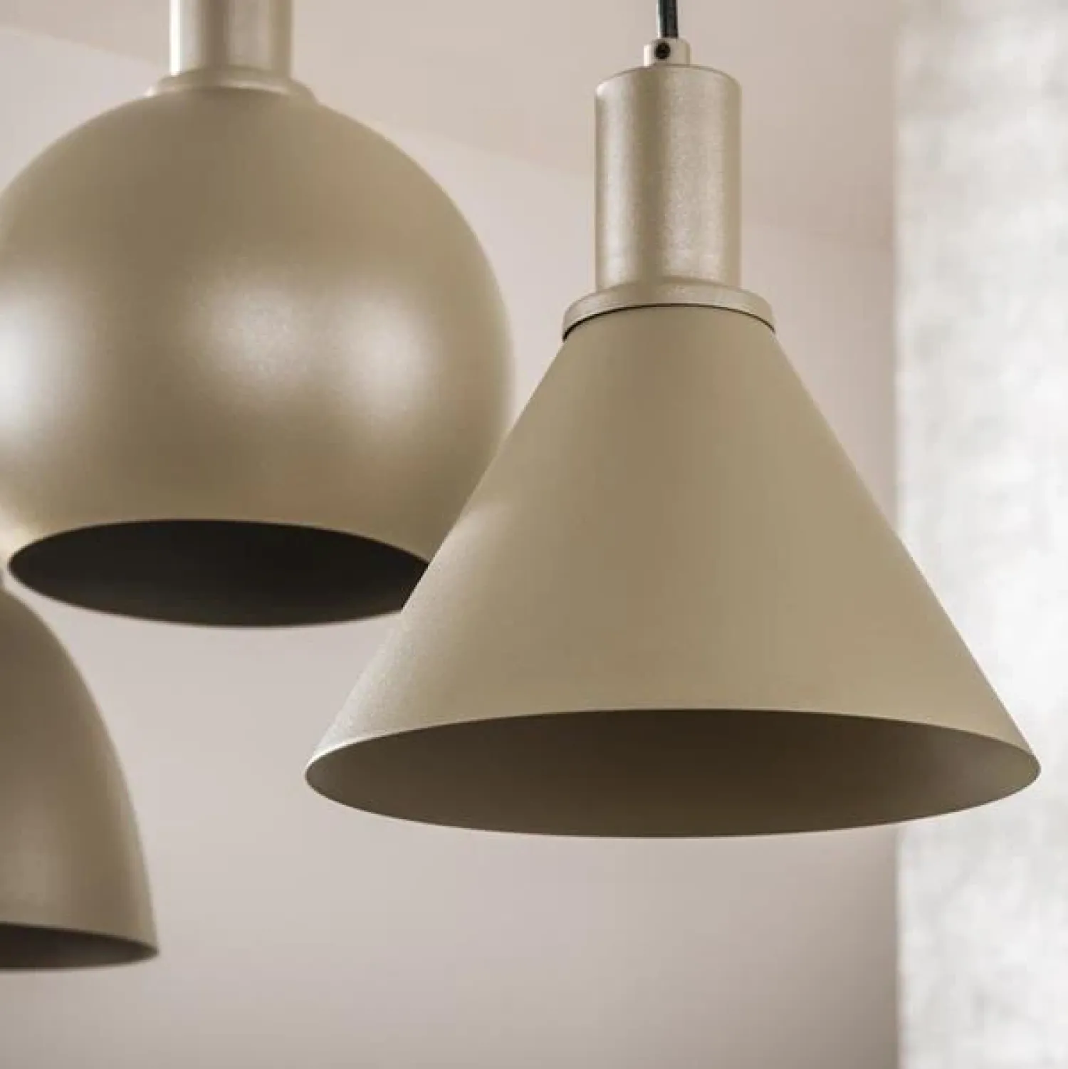 Kalfort Hanglampen|Vinci 5-lichts Hanglamp Beige