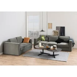 Nordhavn Salontafels|Vinna Salontafel Zwart Metaal 84cm