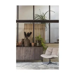 WOOOD Fauteuils|Vinny Draaifauteuil Boucle Zand